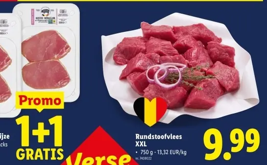 Promotie: Rundstoofvlees XXL
