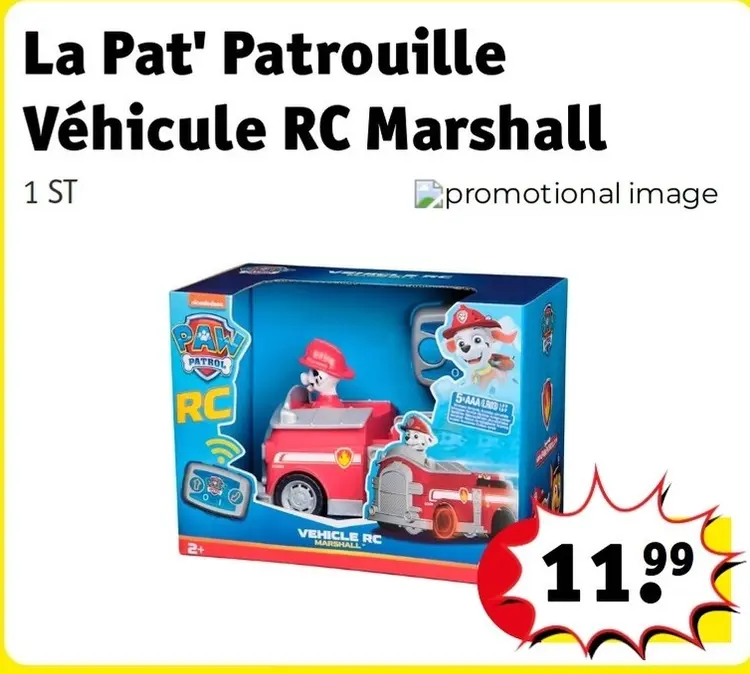 Offre: La Pat' Patrouille Véhicule RC Marshall