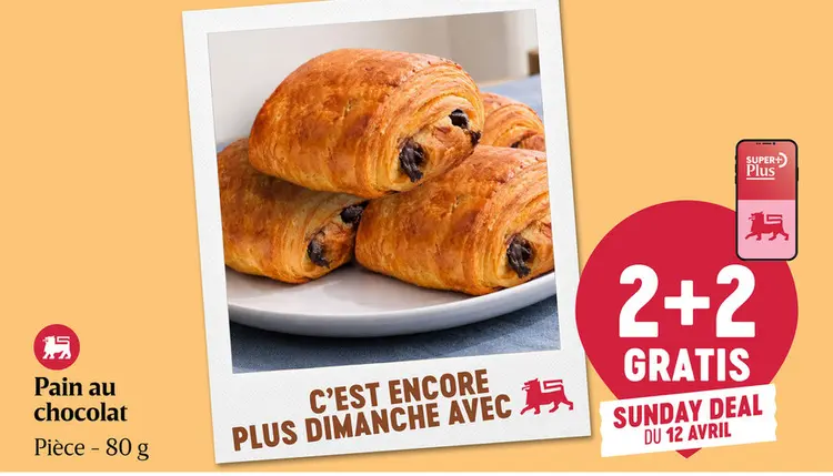 Offre: Pain au chocolat