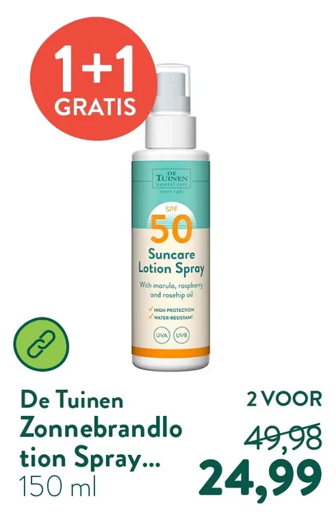 Aanbieding: Zonnebrandlotion Spray
