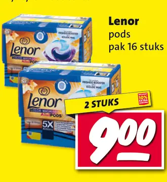 Aanbieding: Lenor pods
