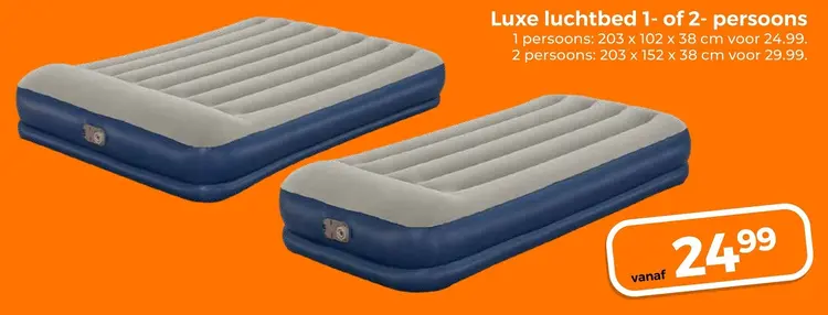 Aanbieding: Luxe luchtbed