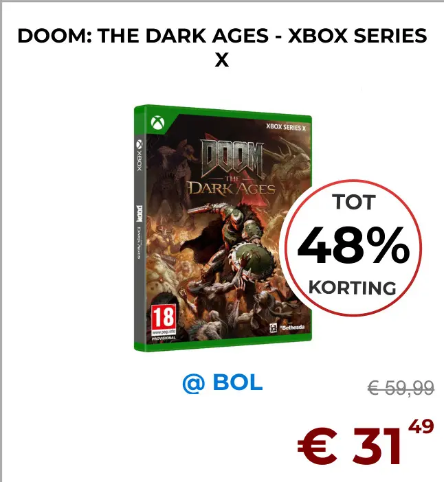 Aanbieding: Doom: the dark ages - Xbox series x