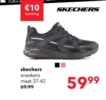 Aanbieding: Skechers Bobs Vision Air dames sneakers zwart