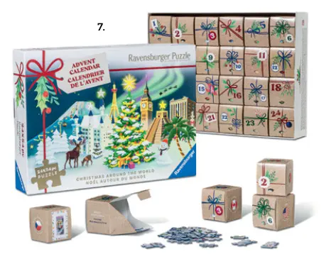 Promotie: Advent calendar christmas around the world