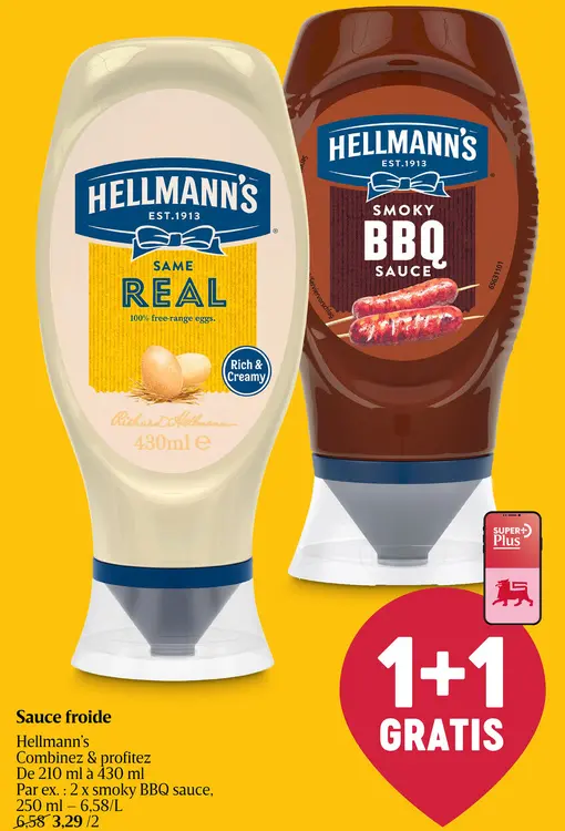 Offre: Sauce froide