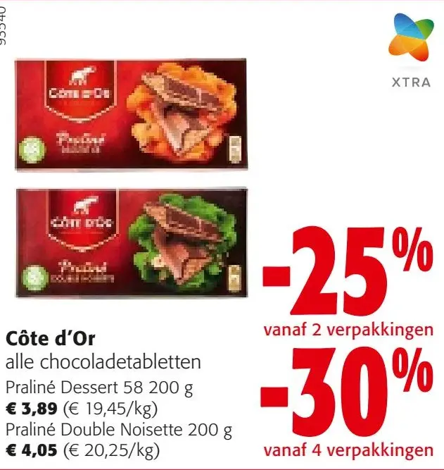 Aanbieding: Praliné Dessert 58, Praliné Double Noisette