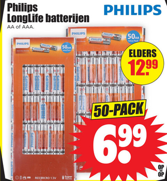 Aanbieding: LongLife batterijen