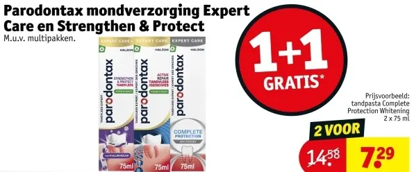 Aanbieding: Mondverzorging Expert Care en Strengthen & Protect