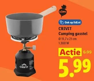 Aanbieding: Camping gasstel