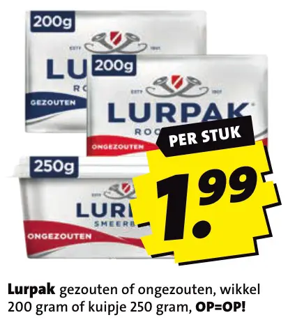 Aanbieding: Lurpak