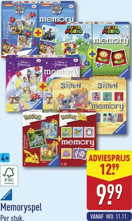 Aanbieding: Memoryspel