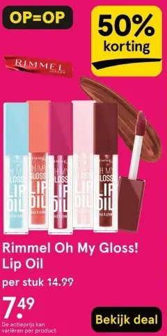 Aanbieding: Oh My Gloss! Lip Oil