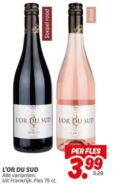Aanbieding: L'OR DU SUD