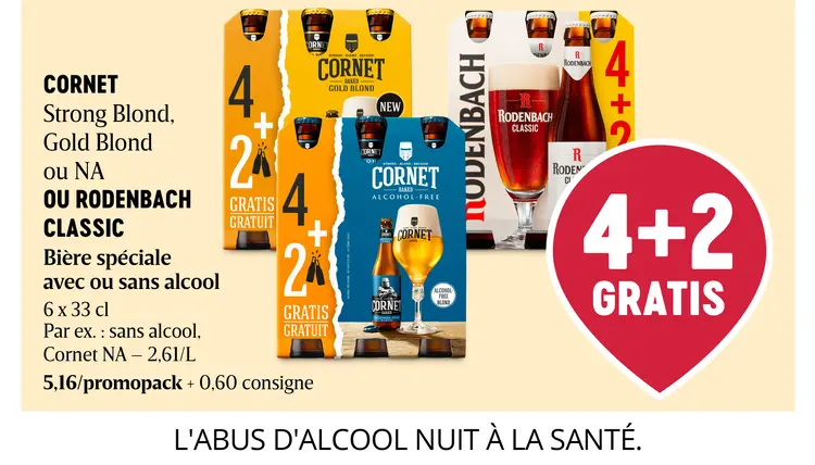 Offre: Bière spéciale avec ou sans alcool