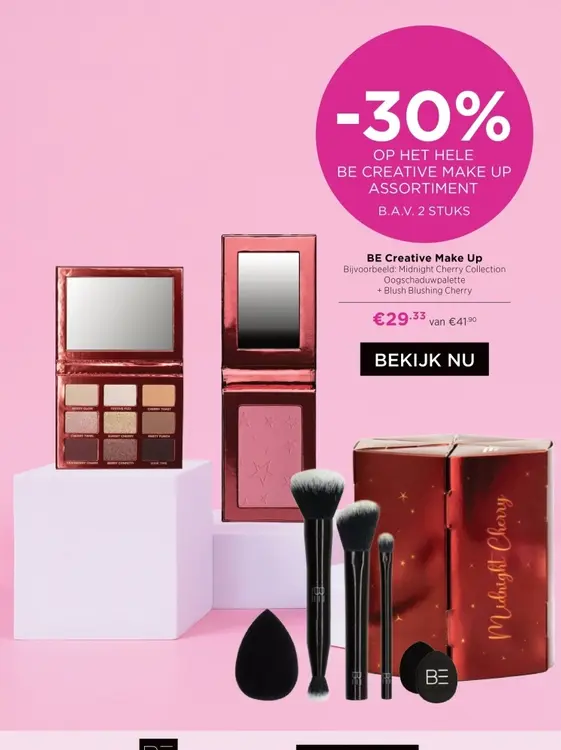 Aanbieding: Midnight Cherry Collection Oogschaduwpalette