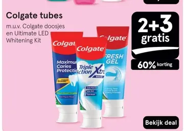 Aanbieding: Colgate tubes
