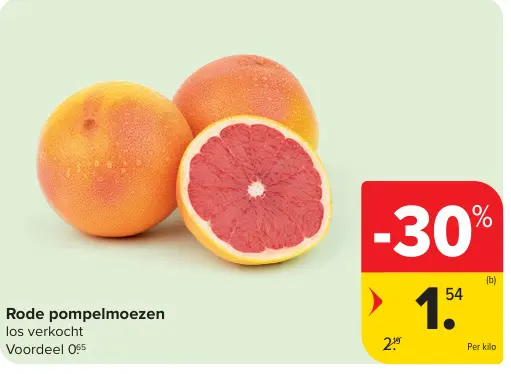 Promotie: Rode pompelmoezen