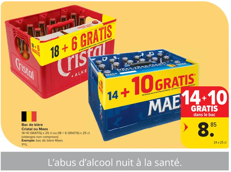 Offre: Bac de bière