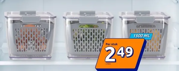 Promotie: Storage containers