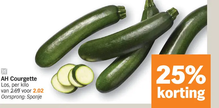 Promotie: Courgette