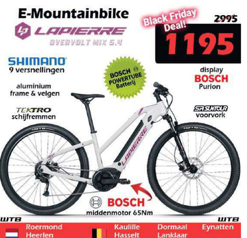 Aanbieding: E-Mountainbike LAPIERRE DVERVOLT MIX 5.4