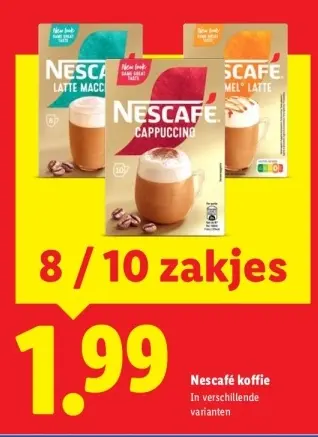 Aanbieding: Nescafé koffie