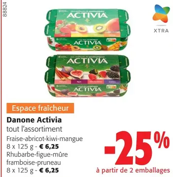 Offre: Danone Activia tout l'assortiment