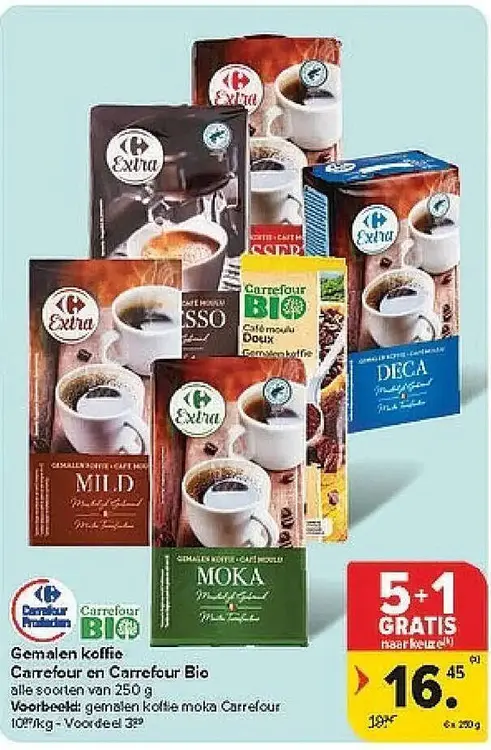 Promotie: Gemalen koffie