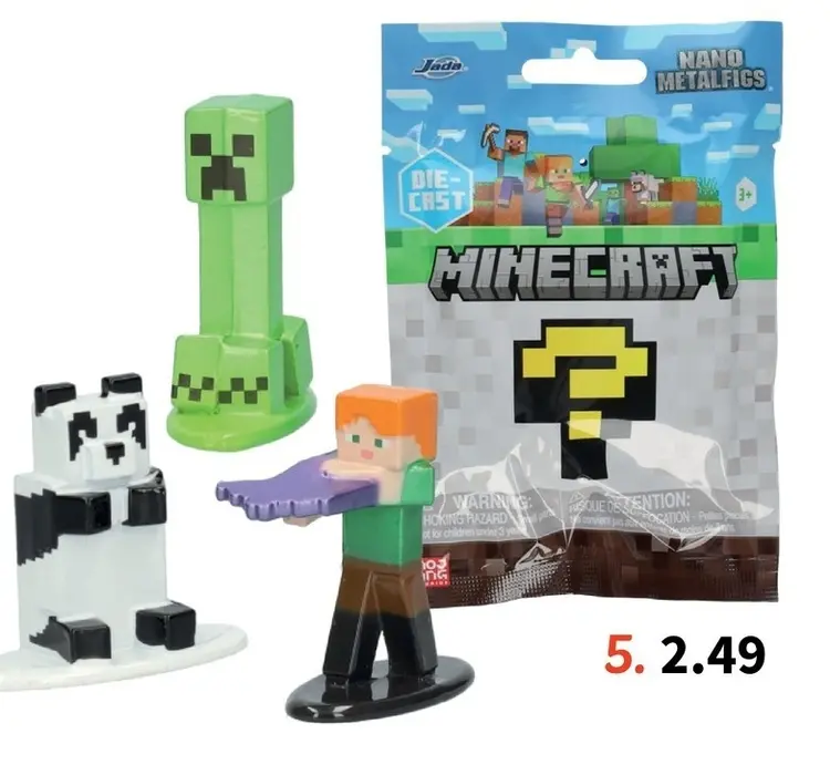 Aanbieding: Minecraft figuurtje