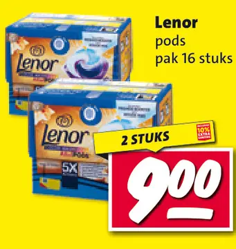 Aanbieding: Lenor pods