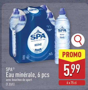 Offre: Eau minérale