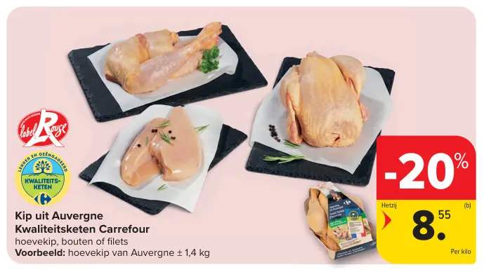 Promotie: Kip uit Auvergne