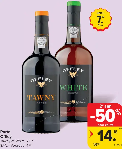 Promotie: Porto Tawny of White