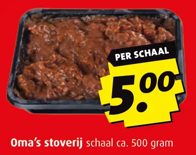 Aanbieding: Oma's stoverij