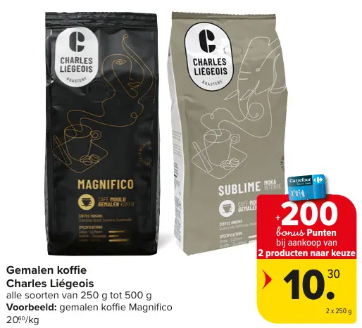 Promotie: Gemalen koffie