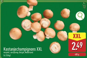 Aanbieding: Kastanjechampignons XXL