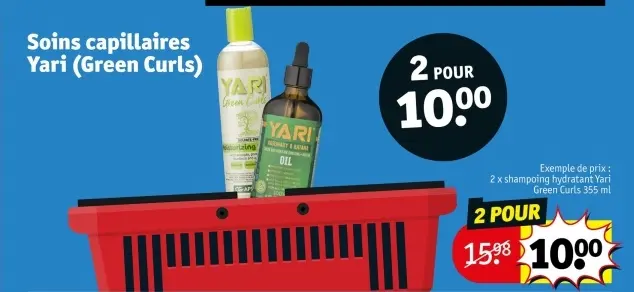 Offre: Soins capillaires Yari