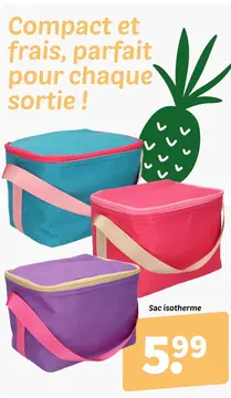 Offre: Sac isotherme