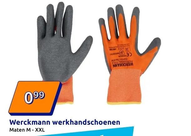 Aanbieding: Werckmann werkhandschoenen
