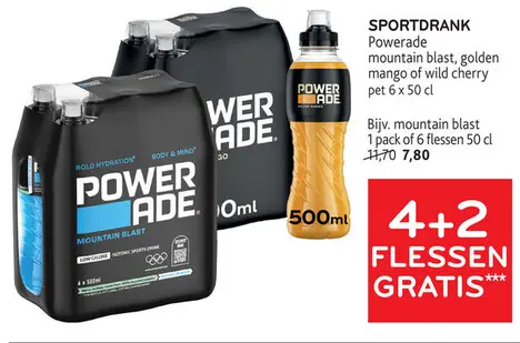 Promotie: Powerade mountain blast