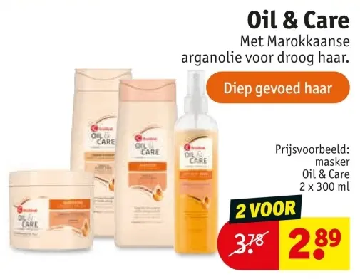 Aanbieding: Oil & Care
