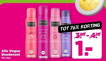 Aanbieding: Alle Vogue Deodorant