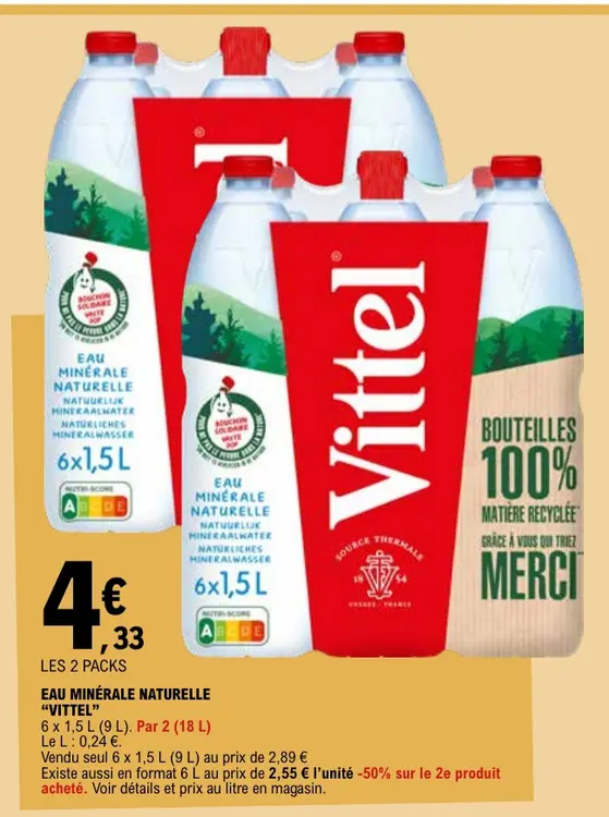 Aanbieding: Eau minérale naturelle