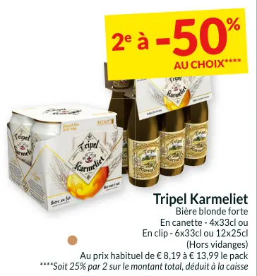 Offre: Tripel Karmeliet