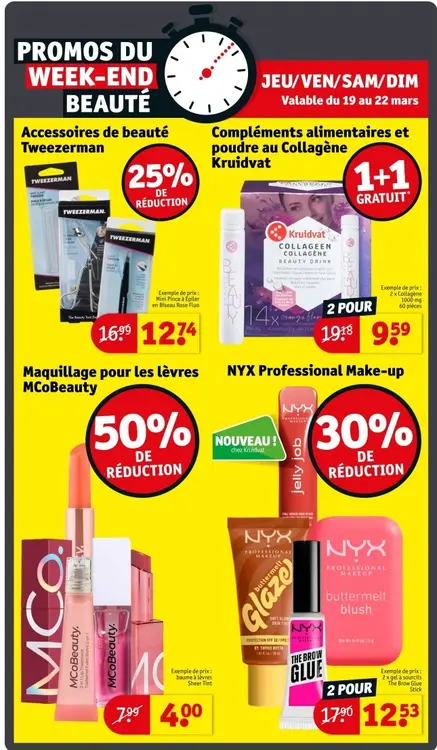 Offre: Accessoires de beauté