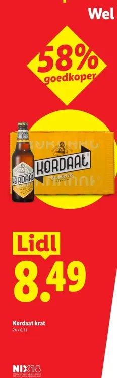 Aanbieding: Kordaat krat
