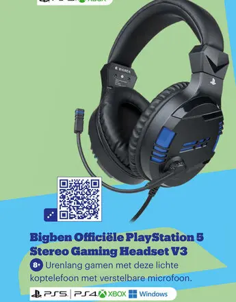 Aanbieding: Bigben Officiële PlayStation 5 Stereo Gaming 