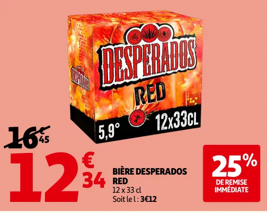 Offre: Bière Desperados red