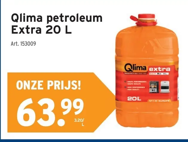Promotie: Petroleum Extra 20 L